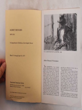 Albert Besnard 1849-1934: A Comprehensive Exhibition of His Graphic Oeuvre