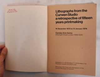 Lithographs from the Curwen Studio: A Retospective of Fifteen Years Printmaking