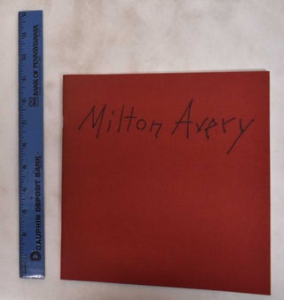 Item #181599 Milton Avery: My Wife Sally, My Daughter March (Signed). Milton Avery, Sally Michel...