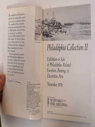Exhibition and Sale of a Collection II of Philadelphia-related Paintings and Decorative Arts - November 1976
