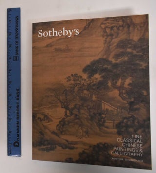 Item #181746 Fine Classical Chinese Paintings and Calligraphy - Sale N09117 COUPLET. Sotheby's, Firm