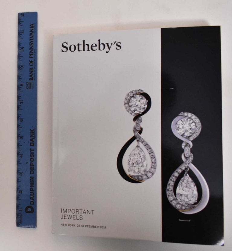 Item #181751 Important Jewels - Sale NO9199. Sotheby's, Firm.
