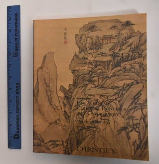 Item #181756 Fine Chinese Classical Paintings and Calligraphy - Sale HONGREN 3312. Christie's...