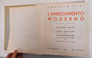 L'Arredamento Moderno; Terza Serie, Trecento Artisti, Venti Nazioni