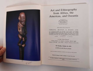 Art and Ethnography from Africa, the Americas and Oceania