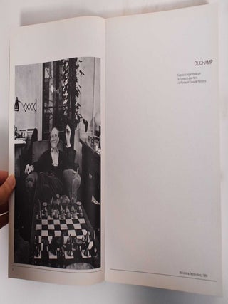 Duchamp: Exposició Organitzada per la Fundació Joan Miró i la Fundació Caixa de Pensions