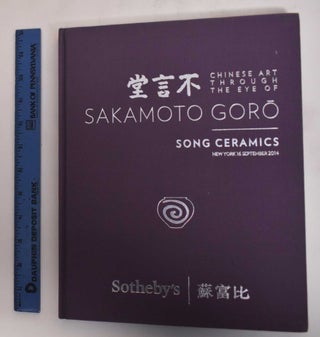 Item #181824 Chinese Art Through the Eye of Sakamoto Goro: Song Ceramics - N09189 VORTEX....