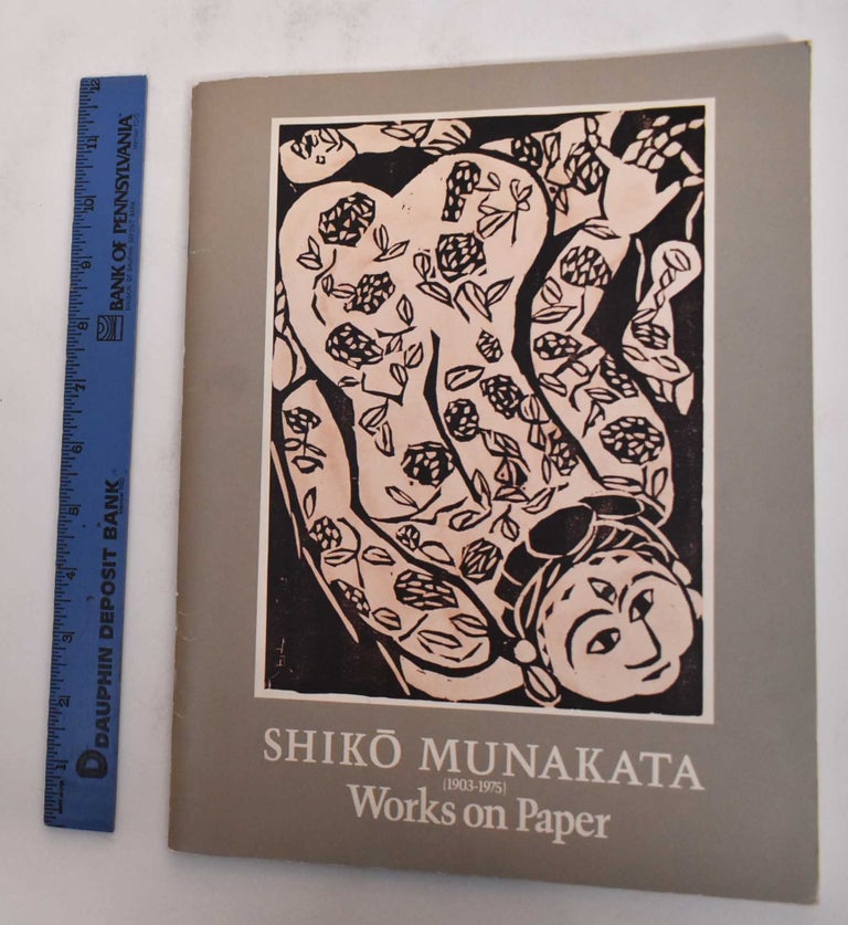 Item #181868 Shiko Munkakata, 1903-1975: Works of Paper. Rand Castile.