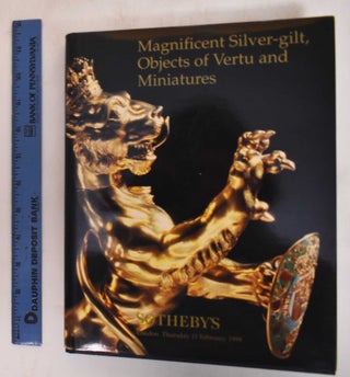 Item #181917 Magnificent Silver-Gilt, Objects of Vertu Miniatures From the Rothschild and...