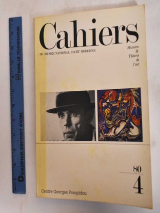 Item #181947 Cahiers: Du Musee National D'Art Moderne, Avril/Juin 1980, No. 4. Jean Clair
