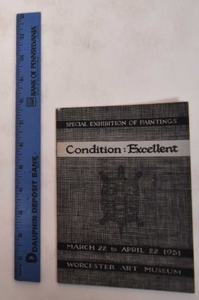 Item #181961 Condition: Excellent - A Catalogue of a Special Exhibition of Paintings Notable for...