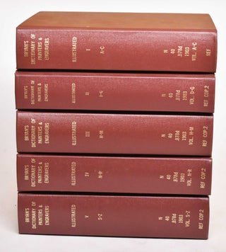 Item #181995 Bryan's Dictionary of Painters and Engravers, 5 Volume Set. Michael Bryan, George...