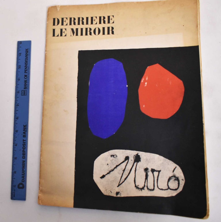 Item #182123 Derrière le Miroir: Lithographies Originales à l'Occasion de son 60ème Anniversaire Nos. 57-59 - Joan Miro. Editions Pierre à Feu.
