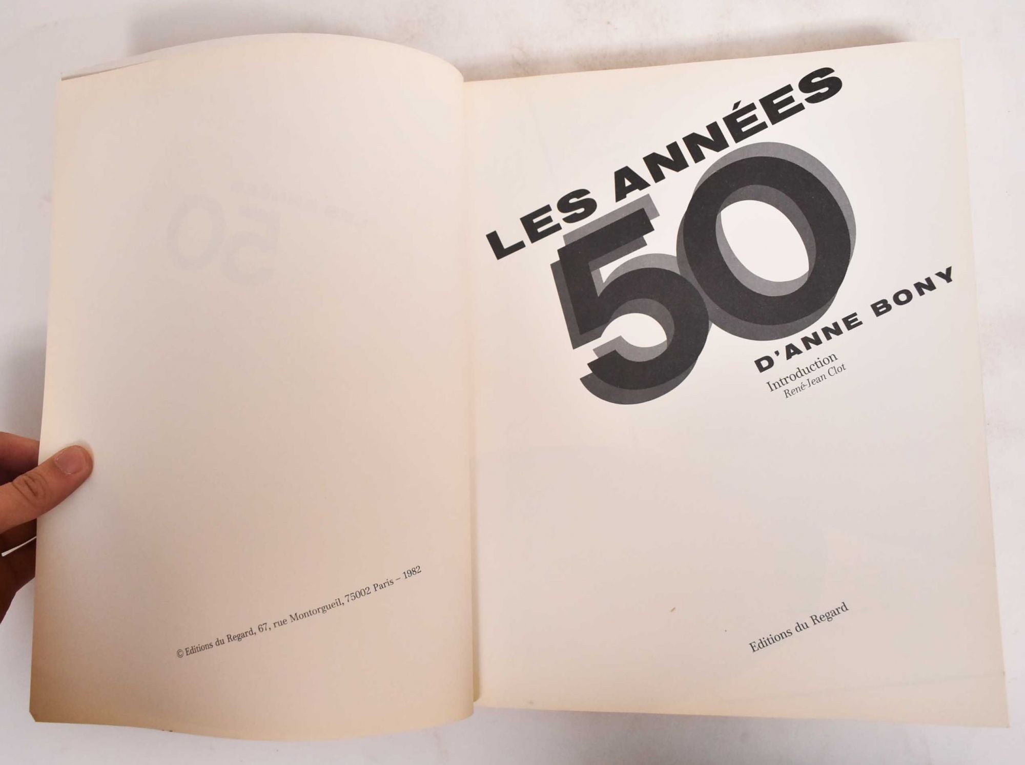 Les Annees 50 d'Anne Bony by Anne Bony on Mullen Books