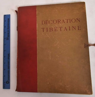 Item #182216 Decoration Tibetaine. Jacques Bacot