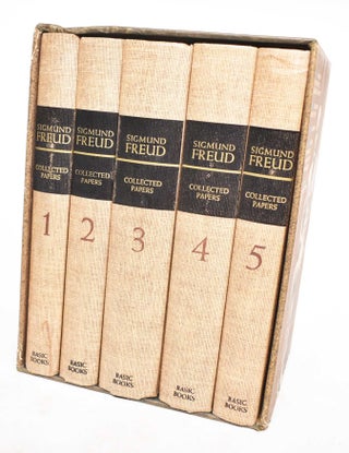 Item #182291 Collected Papers of Sigmund Freud (5 Vol Set). Sigmund Freud, J D. Sutherland