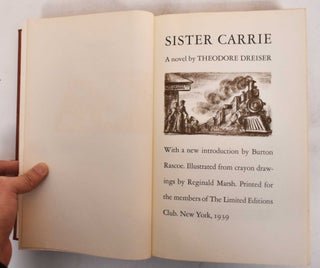 Item #182306 Sister Carrie. Theodore Dreiser, Reginald Marsh