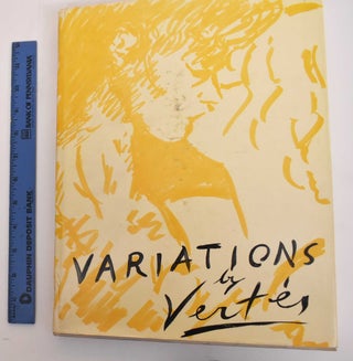 Item #182382 Variations: Drawings, Water Colors, Etchings and Lithographs By Vertes. Claude...