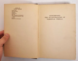 Concerning the Eccentricities of Cardinal Pirelli