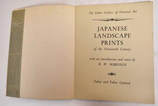 Japanese Landscape Prints of the Nineteenth Century