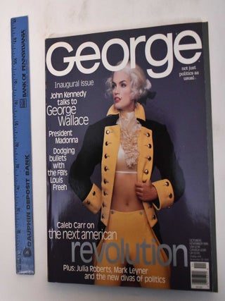 Item #182529 George Magazine Inaugural Issue. John F. Kennedy, Eric Etheridge