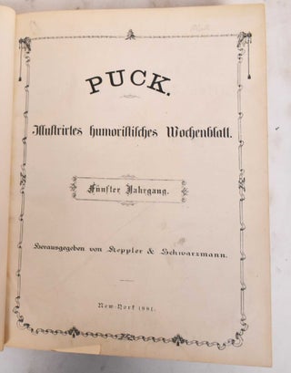 Puck: Illustrirtes Humoristisches Wochenblatt, September 1880 - September 1881