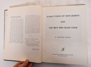 Early Tools of New Jersey and the Men Who Made Them