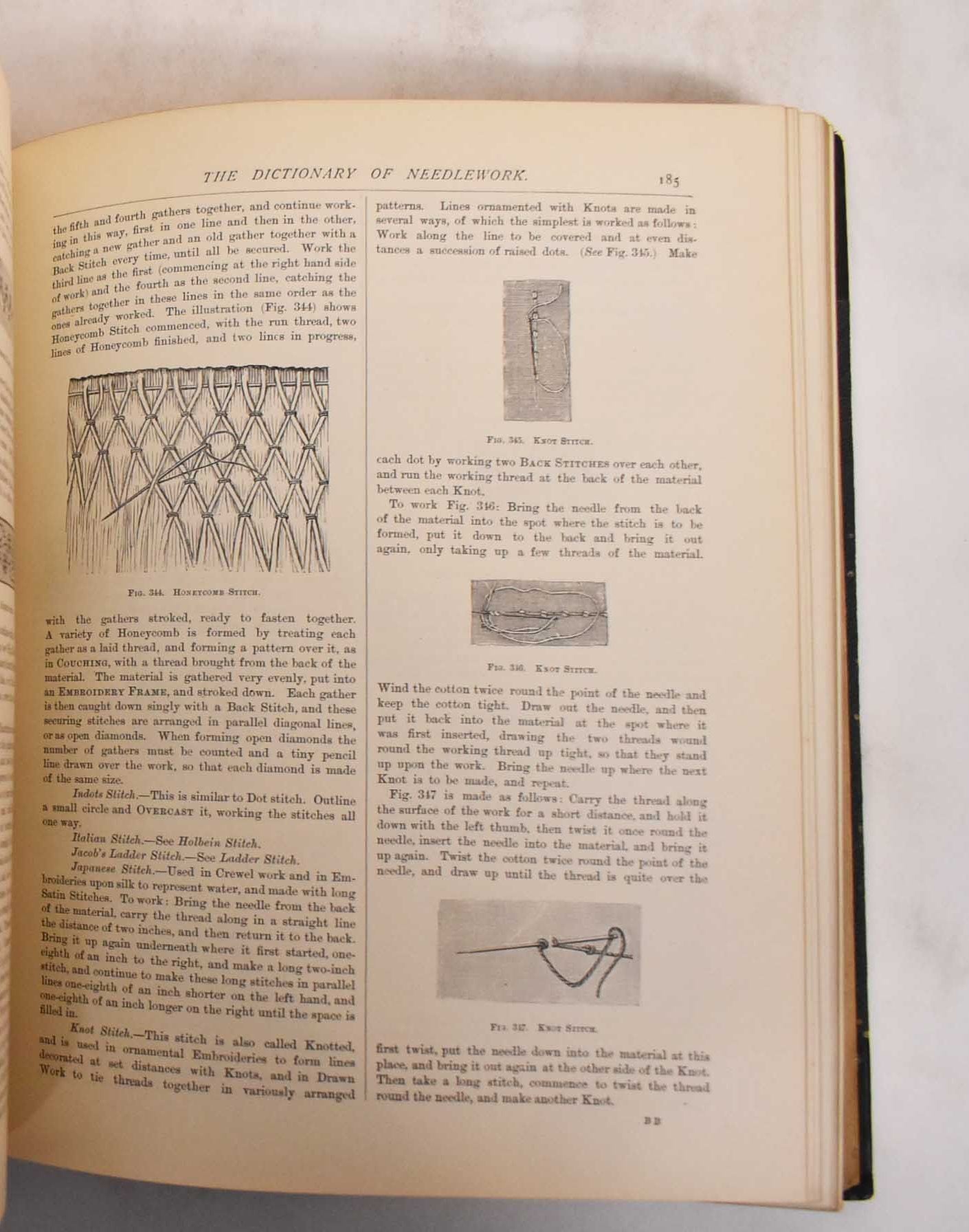 The Dictionary of Needlework: An Encyclopedia of Artistic, Plain, and Fancy  Needlework by Sophia Frances Anne Caulfeild, Blanche C. Saward on Mullen ...