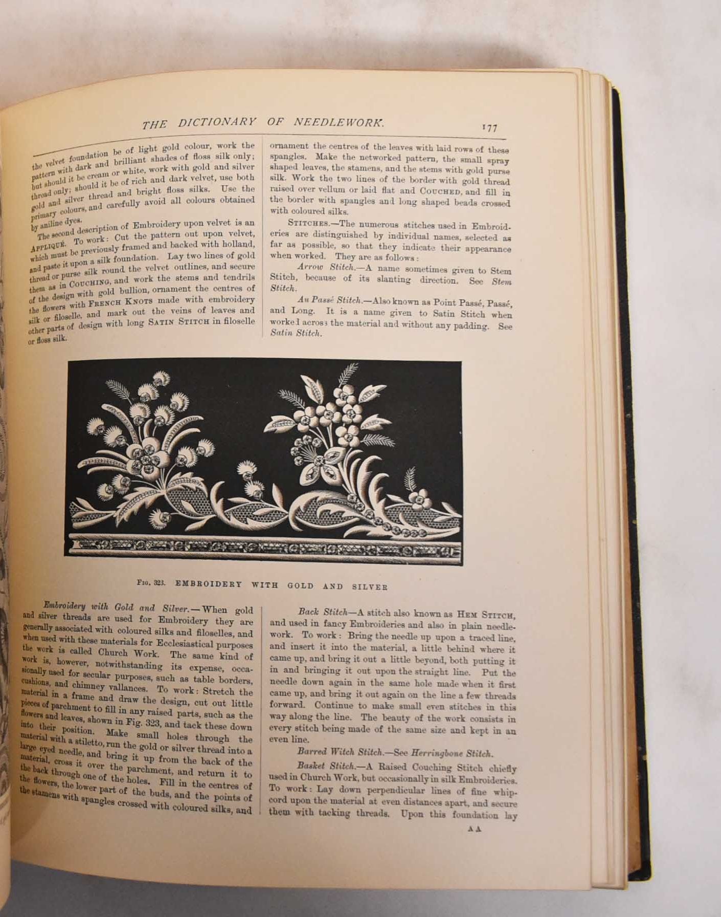 The Dictionary of Needlework: An Encyclopedia of Artistic, Plain, and Fancy  Needlework by Sophia Frances Anne Caulfeild, Blanche C. Saward on Mullen ...