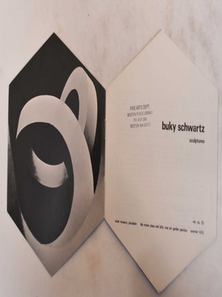 Item #182594 Buky Schwartz: Sculptures. Israel Museum
