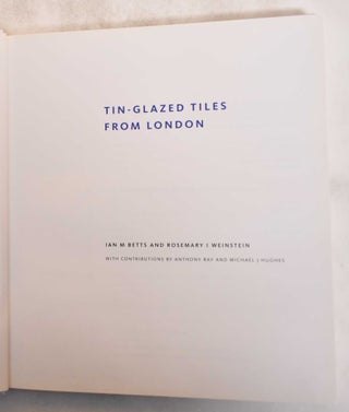 Tin-glazed tiles from London