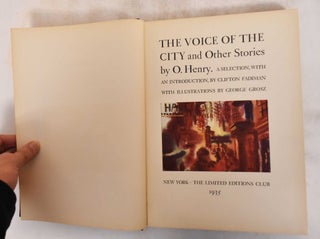 Item #182717 The Voices Of The City and Other Stories. O. Henry, George Grosz