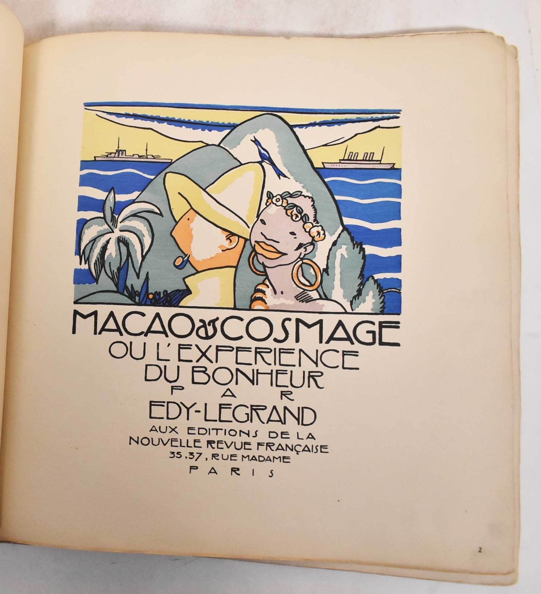 Macao et Cosmage, ou, L'experience du Bonheur | Edy Legrand