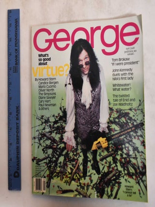 Item #182777 George Magazine: April/May 1996. John F. Jr Kennedy, Eric Etheridge