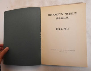 Brooklyn Museum Journal: 1943-1944