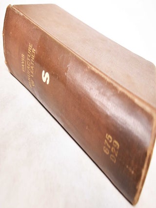 The Manufacture of Leather: Being a Description of All of the Processes for the Tanning, Tawing, Currying, Finishing, and Dying of Every Kind of Leather