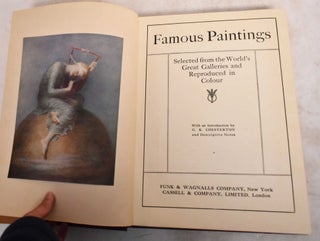 Famous paintings selected from the world's great galleries and reproduced in colour - 2 volumes