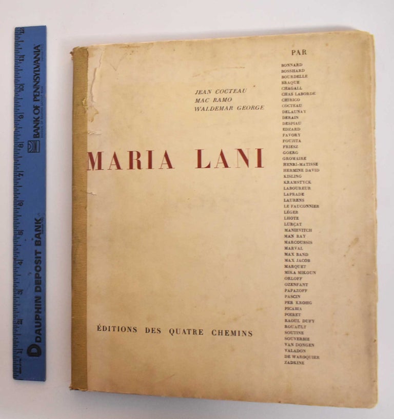 Item #182923 Maria Lani. Jean Cocteau, Mac Ramo, George Waldemar.
