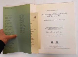 Catalogue of the First Part of the Collection of Chinese Porcelain and Works of Art Formed by the Late George de Menasce. Catalogue of the Second Part of the Collection of Chinese Porcelain and Works of Art Formed by the Late George de Menasce.