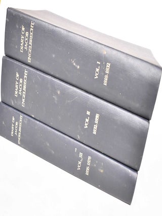 Item #183003 The Diary of Jacob Engelbrecht, 1818-1878. Jacob Engelbrecht