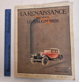 Item #183045 La Renaissance de L'art Revue Mensuelle - Octobre 1928. Henry Lapauze, founder