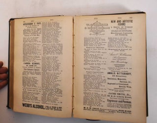The Trow Business Directory of New York City (Formerly Wilson's), 1896, Volume XLIX