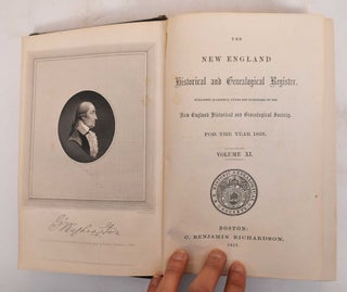 Item #183158 New England Historical and Genealogical Register - 1857, Vol. XI. New England...