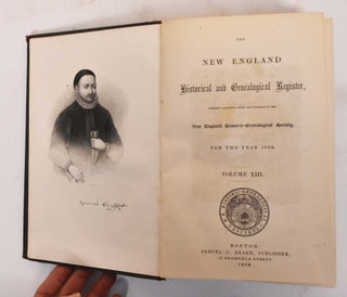 Item #183159 New England Historical and Genealogical Register - 1859, Vol. XIII. New England...