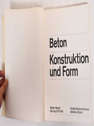 Beton: Konstruktion Und Form