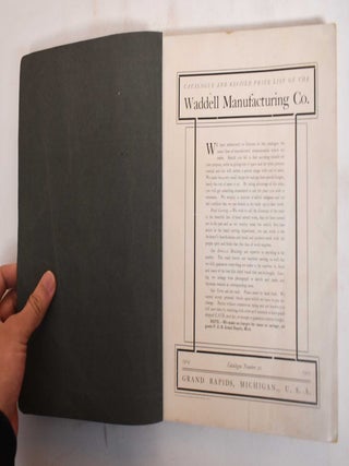 Waddell Mfg. Company, Catalogue No. 20