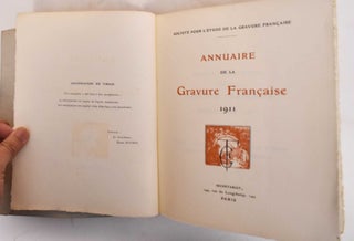 Annuaire De La Gravure Francaise 1911