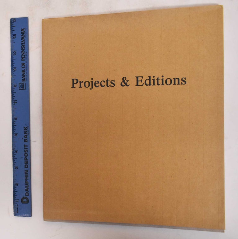 Item #183264 Projects and Editions, 1984-1987