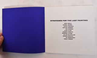 Strategies For the Last Painting: Strategies for the Next Painting