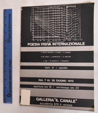 Item #183375 Poesia Visiva Internazionale: A. Arias-Mission, J.F. Bory, H. Damen, P.De Vree, L....